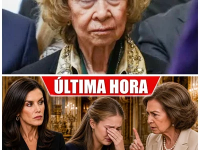 Leonor rompe a llorar ante su abuela y Sofía va directo a por Letizia! La escena que sacude la Zarzuela y pone en jaque a la monarquía La tensión en palacio ha alcanzado un punto crítico: la princesa heredera, desbordada por la presión, busca refugio en su abuela, la Reina Sofía, en un momento que podría marcar un antes y un después en la historia de la familia real. La reina emérita, en una acción sin precedentes, confronta a Letizia en un intento desesperado por proteger a su nieta de un entorno que la asfixia. La escena, filtrada y viralizada en redes, revela una lucha de poder que podría cambiar para siempre la percepción pública de la monarquía. “¿Hasta qué punto la autoridad de la abuela puede desafiar el control de la reina actual?” ¿Es solo una crisis pasajera o el principio del fin de una era en Zarzuela?