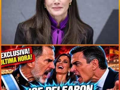 PELEA A GRITOS entre FELIPE VI y PEDRO SÁNCHEZ mientras Letizia se mofaba de el rey