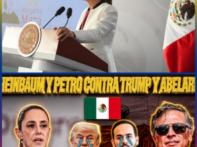 PRESIDENTA DE MÉXICO REVELÓ ALIANZA CON PETRO PARA VENCER A ABELARDO Y TRUMP. Histórico momento.
