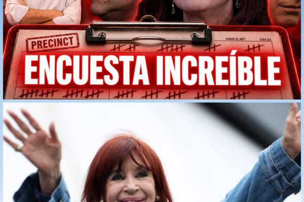 ¡GOLPE DE TEATRO EN LAS ENCUESTAS! El informe secreto que le da la victoria a Cristina Kirchner y desata el pánico institucional en el gobierno