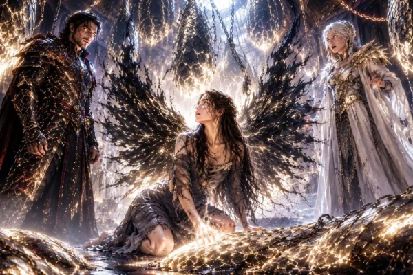 The Dragon King Made the Ashless Girl Clean Dead Scales… Until Wings Rose From Her Shadow