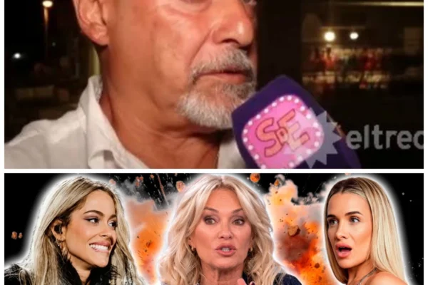 ¡Giro demencial y traición imperdonable en la novela del año! La angelita más letal de la televisión estalló de furia al aire tras las insólitas declaraciones del padre de la modelo, quien rompió todos los esquemas al saltar en defensa del histórico productor musical, desatando una catarata de gritos, reproches y acusaciones de complicidad que dejaron al panel paralizado.  “Mucho circo de dolor familiar por su hija, pero ante los pesos pesados del medio agacha la cabeza y se vuelve fanático de quien le arruinó la vida.” Con los ojos encendidos de bronca y sin guardarse una sola palabra, la panelista prendió fuego al mediático por su insólita jugada de reconciliación pública, desenmascarando un supuesto pacto de conveniencia de espaldas a su propia familia para salvar negocios ocultos en el mundo de la música, mientras dejaba a su hija nuevamente desamparada ante la opinión pública.  Mirá el video completo de la furia sin filtro y los chats privados que dejan expuesto este pacto secreto en el primer comentario fijado acá abajo.