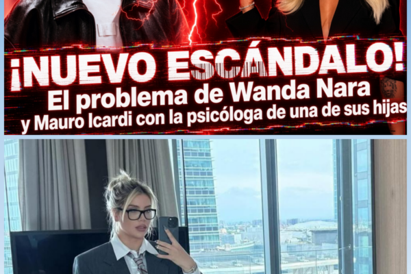 ¡HUMILLACIÓN Y PAPELÓN EN LA PUERTA DEL CONSULTORIO! La psicóloga de la hija de Mauro Icardi se negó a atenderla por una deuda millonaria de Wanda Nara