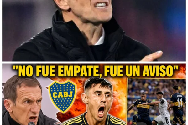 Su silencio sobre el futuro del equipo lo dijo todo… excepto lo más importante. El empate agónico desató una pregunta brutal: ¿estamos viendo el fin de la era donde Boca ganaba por historia, incluso cuando el fútbol no aparecía?  El descontrol defensivo: el equipo que se sentía obligado a ganar siempre, hoy se muestra incapaz de sostener un resultado que parecía sellado, evidenciando una crisis de identidad preocupante. La presión del calendario: la triple competencia se ha convertido en una trampa mortal para un plantel que, ante la falta de profundidad, empieza a mostrar signos de desgaste físico insostenibles. “Y aquí es donde muchos se preguntan: ‘¿Podrá el Vasco recuperar la cabeza de sus jugadores antes de que la presión de las tres competencias termine por destruir el proyecto?’”  ¿Es esta toda la historia… o apenas el comienzo?  Introducción: Boca se encuentra ante un punto de inflexión donde la capacidad de levantar la cabeza será determinante para lo que viene en una temporada que se ha vuelto una carrera de resistencia. La gestión de las lesiones y la fatiga crónica son solo la punta del iceberg de un plantel que está al límite de sus fuerzas, luchando contra un calendario que no ofrece tregua. Mientras el “Vasco” insiste en que el grupo “dice presente”, el ánimo en el vestuario cuenta otra historia, una de urgencia y bronca contenida que deberá transformarse en fútbol contundente si es que quieren evitar un final de temporada marcado por la decepción y el olvido.