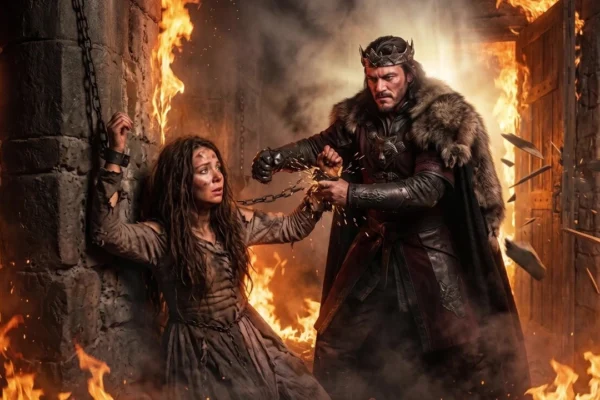 They Left Her to Die Alone in the Burning Castle.<p> The Alpha King Stormed In “You’re Mine to Save