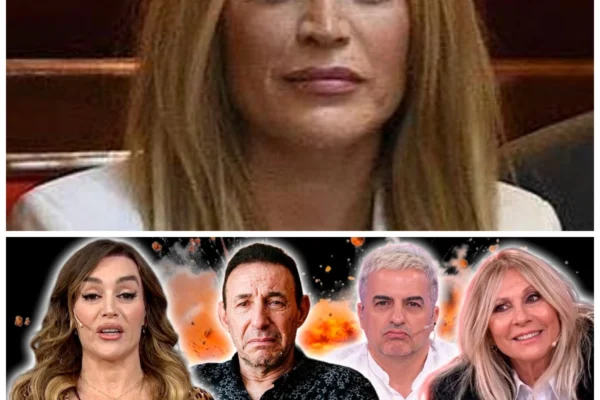 ¡Lágrimas de cocodrilo y cuentas congeladas: la estocada fulminante de la estrella y el demoledor escrache legal que desarmó el papel de víctima!  “El teatro del dolor se desmorona en un segundo cuando la ley abre las carpetas que guardaban la verdadera codicia.” Tras el desconsolado quiebre emocional del productor en la pantalla chica, la imitadora número uno decidió salir con los tapones de punta y desenmascarar la puesta en escena, secundada por una ofensiva feroz de la letrada más temida que no dudó en exponer públicamente las maniobras patrimoniales que su expareja intentó ocultar detrás de los sollozos. Lejos de la piedad que buscaba despertar ante las cámaras, salieron a flote reclamos de sumas millonarias no declaradas, trabas judiciales orquestadas a espaldas de la artista y un historial de presiones asfixiantes que dejó al productor acorralado y frente a la peor condena mediática.  Para acceder a las pruebas documentales y los balances confidenciales que dinamitaron la versión del productor, revisa el primer mensaje fijado al pie.